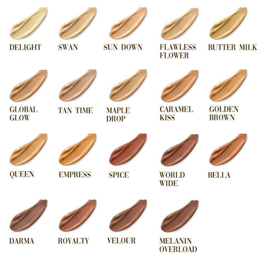 Alerah Cosmetics Foundation Samples